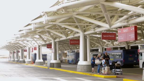 Bandara Internasional Denver — Stok Video