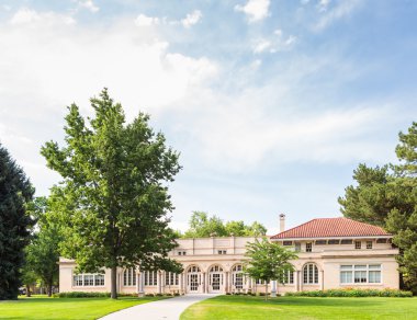 Üniversite kampüs görüntüsü