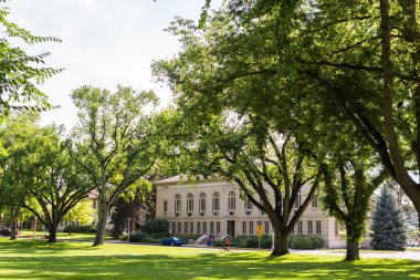 Üniversite kampüs görüntüsü