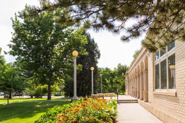 Üniversite kampüs görüntüsü