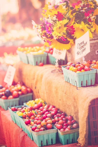 Weergave van Farmers Market — Stockfoto