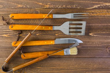 Barbekü mini mutfak takımı