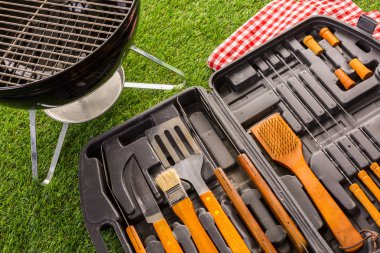 Barbekü mini mutfak takımı