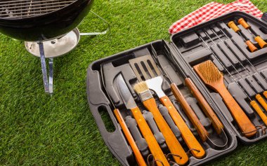 Barbekü mini mutfak takımı