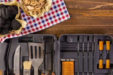 Barbekü mini mutfak takımı