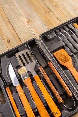Barbekü mini mutfak takımı