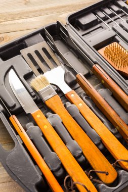 Barbekü mini mutfak takımı