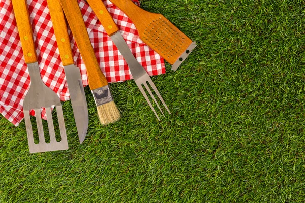 Conjunto de cozimento churrasco — Fotografia de Stock