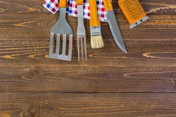 Conjunto de cozimento churrasco — Fotografia de Stock