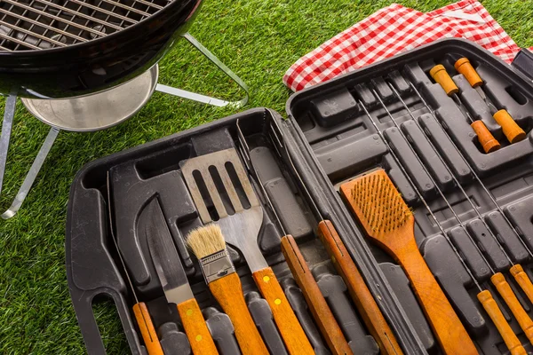 Barbecue Cooking Set — Stock Photo, Image