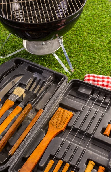 Barbecue Cooking Set — Stock Photo, Image