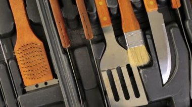 Barbekü mini mutfak takımı