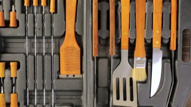 Barbekü mini mutfak takımı