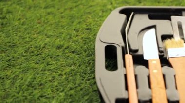 Barbekü mini mutfak takımı