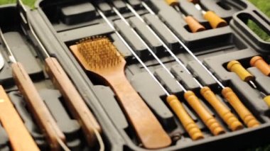 Barbekü mini mutfak takımı