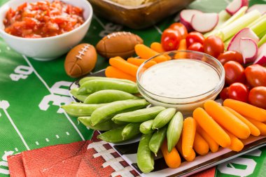 Futbol partisi için meze
