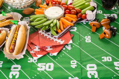 Futbol partisi için meze