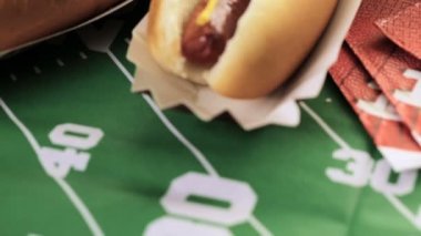 Futbol partisi için meze