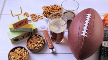 Futbol partisi için meze