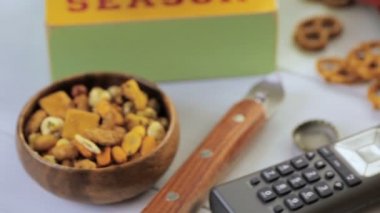 Futbol partisi için meze