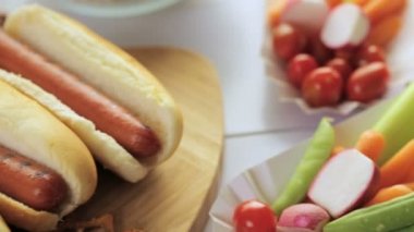 Futbol partisi için meze