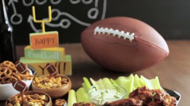 Futbol partisi için meze