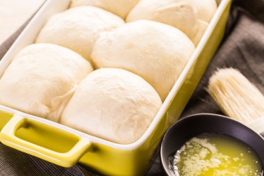 Ev yapımı akşam yemeği rulo