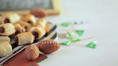 Futbol partisi gıda