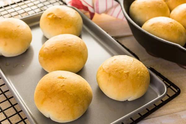 Dinner rolls close up — Stock Photo, Image