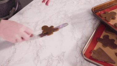 Noel kurabiyeleri pişirmek için şekerli kurabiye hamuru hazırlıyorum..