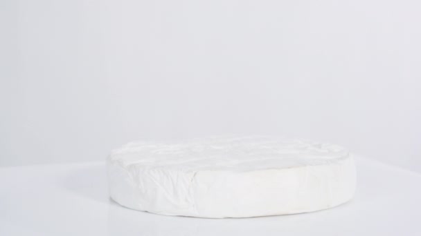 Büyük Kaşık Gurme Peyniri Çeşitliliği — Stok video