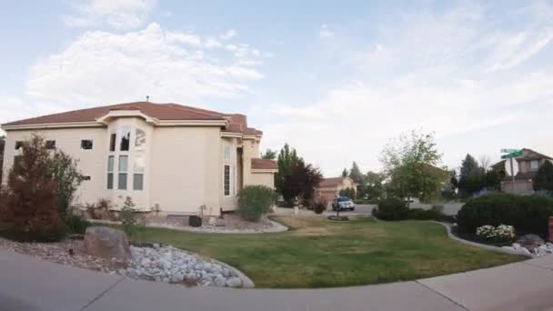 Denver Colorado États Unis Juillet 2020 Vue Quartier Typique Banlieue — Video