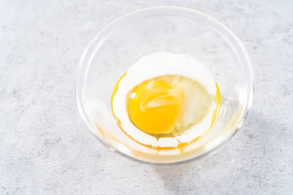 Ingrediënten Broodglazuur Bereiden Voor Broodjes — Stockfoto