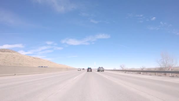 Dirigir Estradas Rurais Pavimentadas Típicas América Suburbana — Vídeo de Stock
