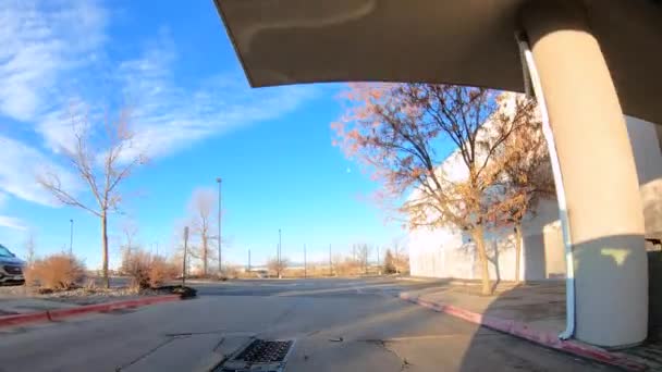 Denver Colorado Usa Januar 2020 Fahren Auf Typischen Asphaltierten Straßen — Stockvideo