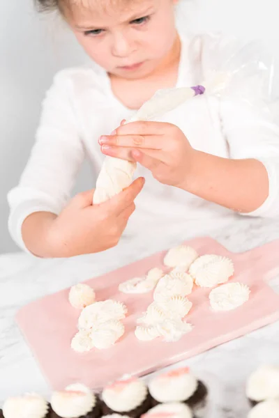 이탈리아 버터크림 거품을 — 스톡 사진