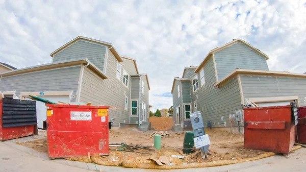 Denver Colorado Eua Julho 2020 Vista Típico Bairro Suburbano Uma — Fotografia de Stock