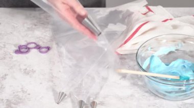 Gurme tek boynuzlu at teması hazırlıyorum. 