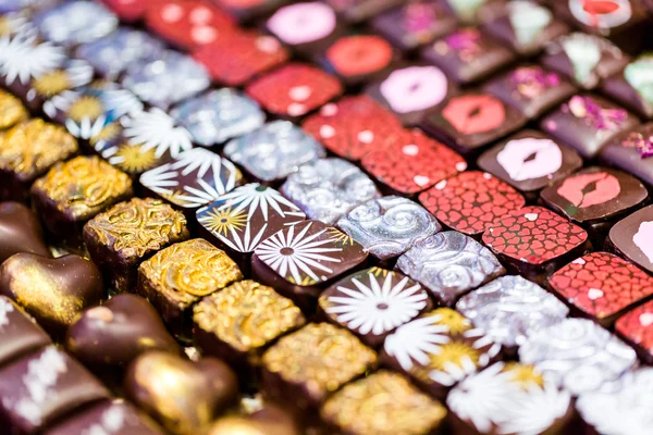 Variety of gourmet truffles — Stock Photo, Image