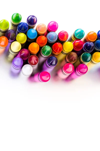 Multicolored crayons — Stock Photo, Image