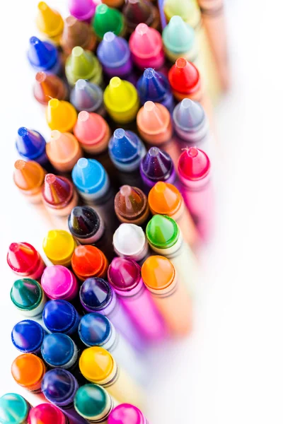Multicolored crayons — Stock Photo, Image