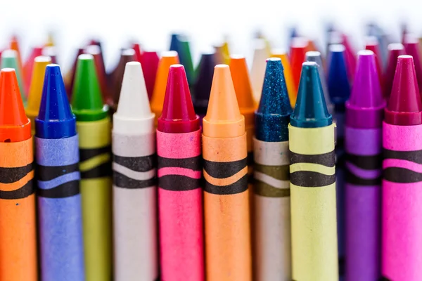 Çok renkli boya kalemi — Stok fotoğraf
