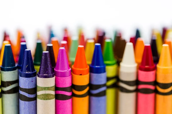 Multicolored crayons — Stock Photo, Image