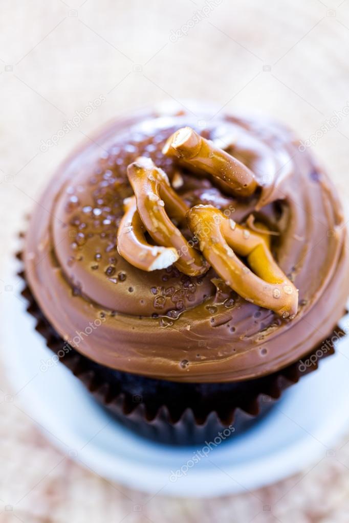 Caramel cupcake