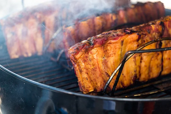 Barbecue grill ribs — Stock Photo, Image