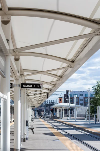 Skytrain station — Stockfoto