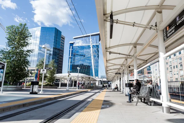 Estación Lightrail — Foto de Stock