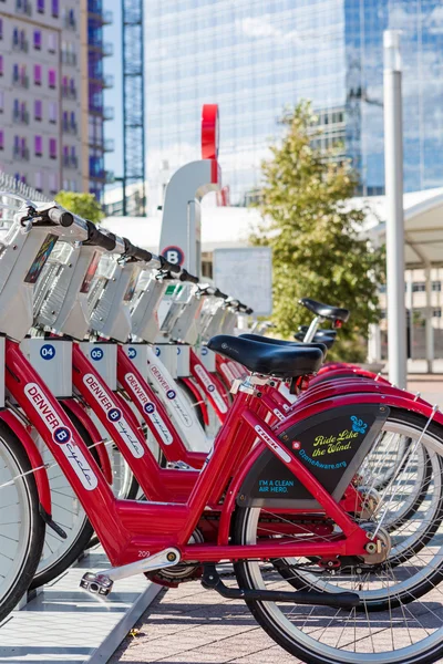 Rental bikes — Stock Photo, Image