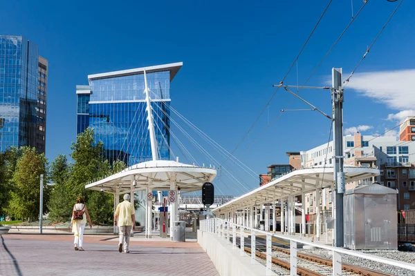 Lightrail station — Stock Photo, Image