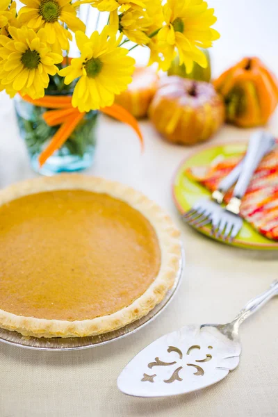 Pumpkin pie — Stock Photo, Image